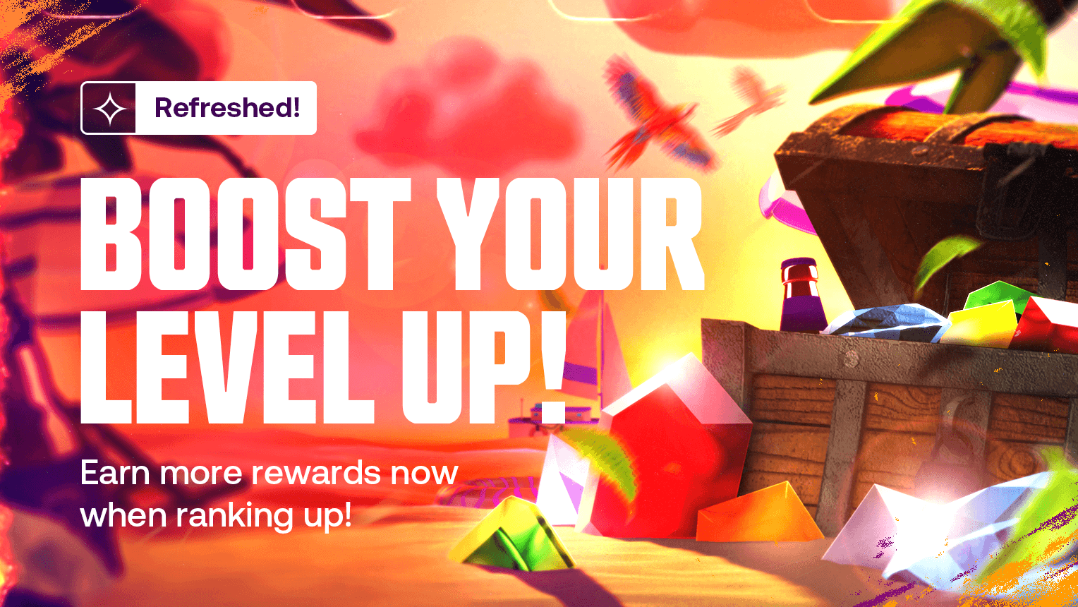 The Level Up Promotion on Shuffle.com!
